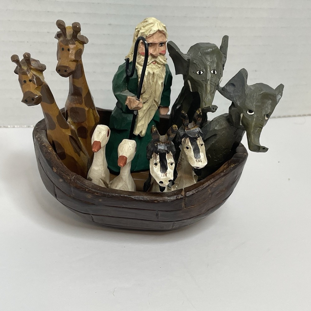 House Of Hatten 1998 V/S Rausen Noah's Ark 4 Pair Animals Figurine Excellent